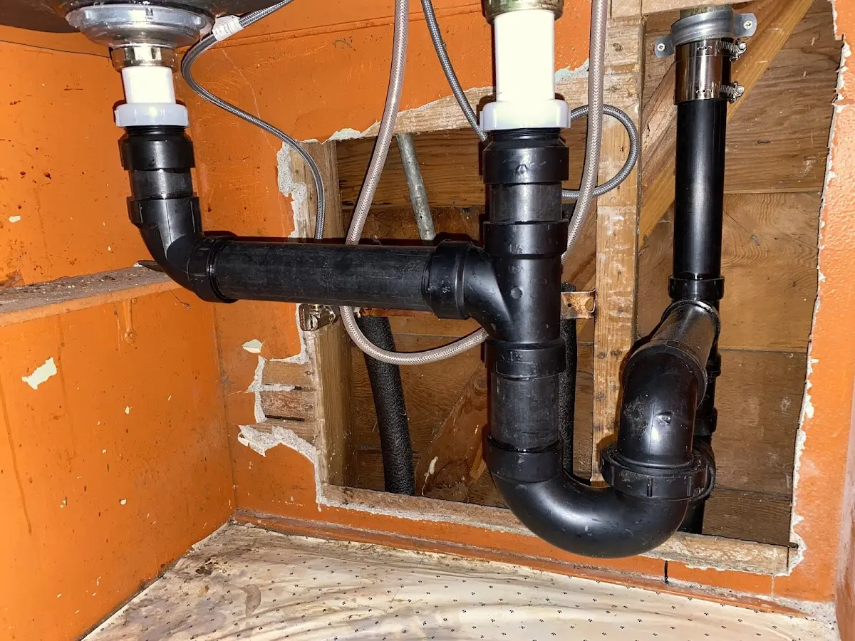 Professional Garbage Disposal Repair equipment and tools on the job in Hanover